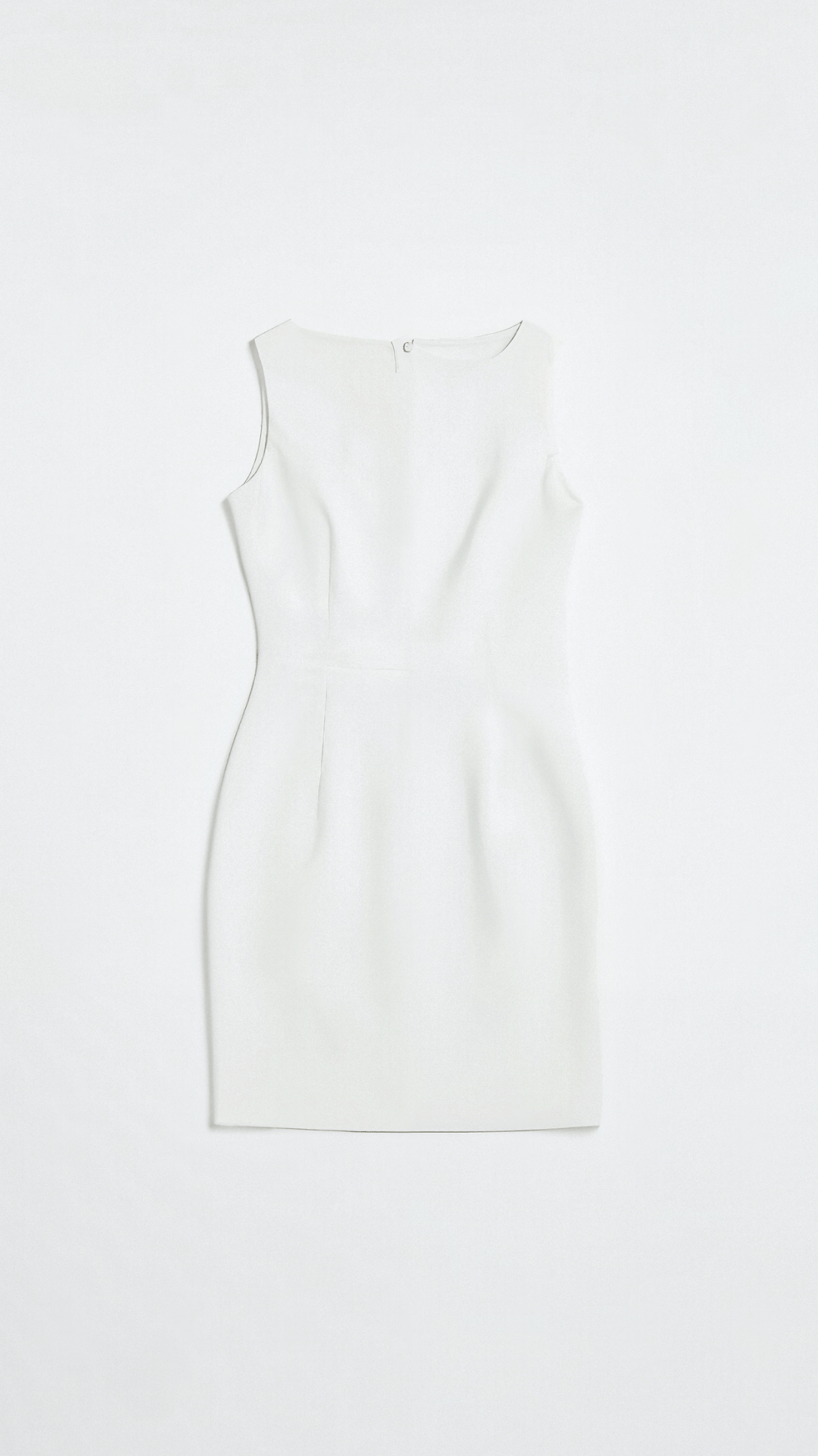 Damen Sleek Muse Minikleid Slim Fit Ärmelloses Elegantes Kleid Für Brunch Und Ausgehen