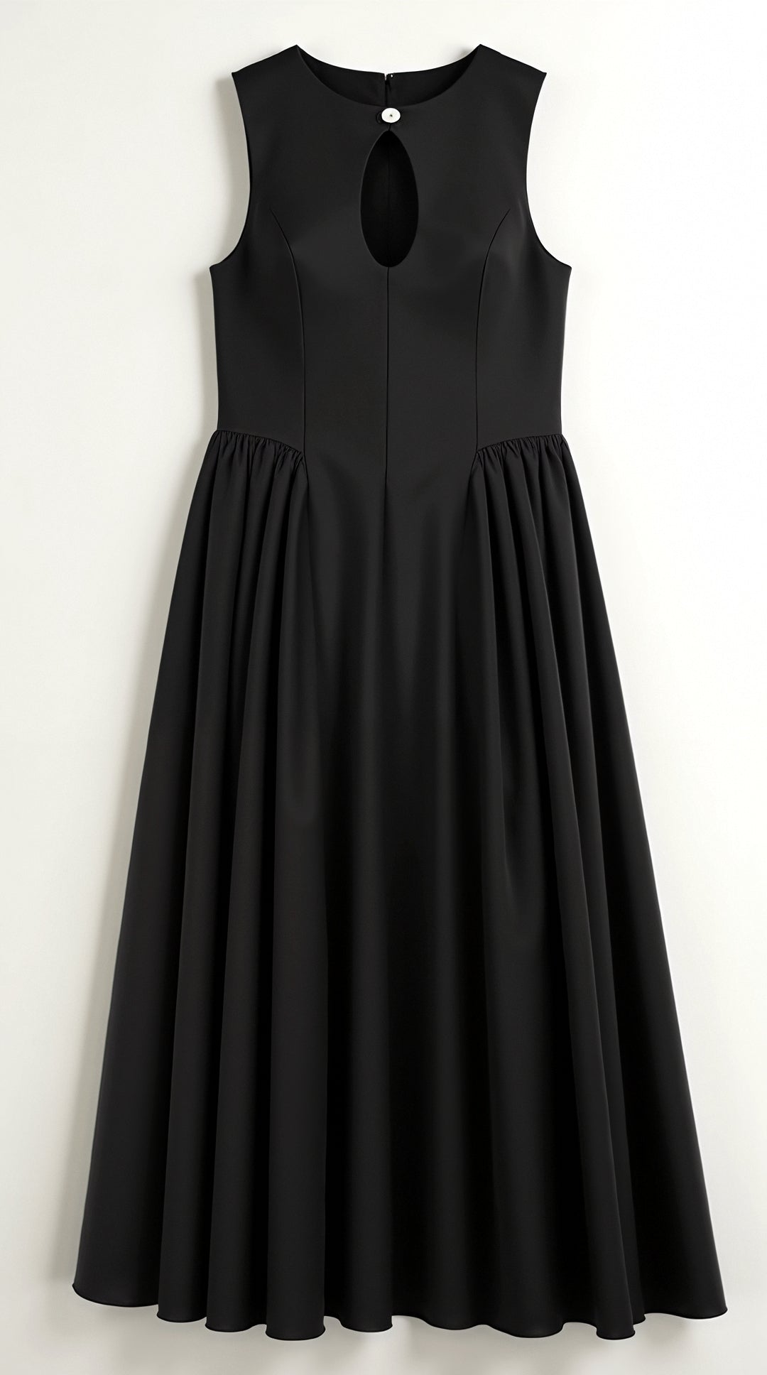 Leinenkleid Mit Cutouts Schlüssellochausschnitt Leicht Luftig Ideal Für Alltag Und Kaffee